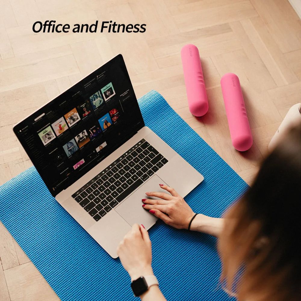 Hantle z silikonowym wykończen – Pilates Yoga Bar recenzja i cena